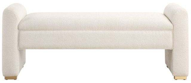 Uttermost® Caliste Ivory Accent Bench-3