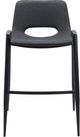 Zuo Modern Desi Black Barstool Chair-2