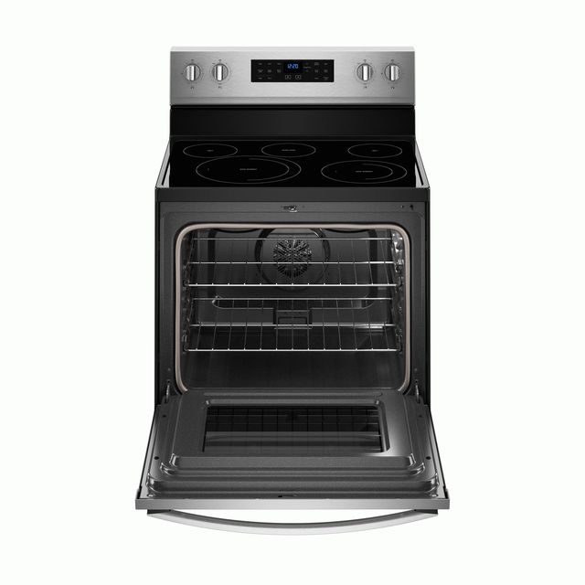 Whirlpool® 30" Fingerprint Resistant Stainless Steel Free Standing Electric Range-1