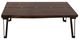 International Furniture Direct Walnut Brown Cocktail Table-1