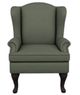 Best® Home Furnishings Customizable Sylvia Wing Back Chair with Espresso Legs-1