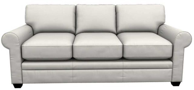 La-Z-Boy® Olson Ivory Leather Queen Sleeper Sofa-1