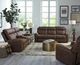 Behold™ Home Telluride Chocolate Manual Reclining Sofa-1