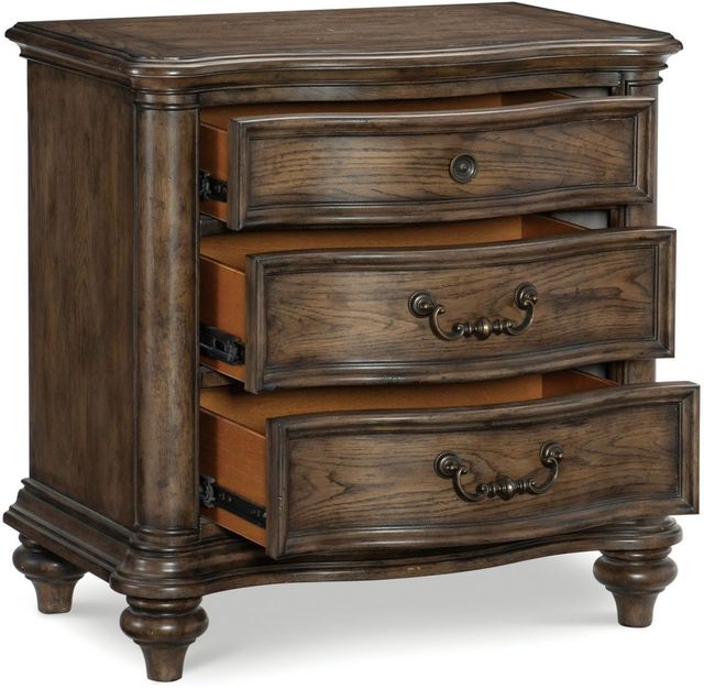 Mazin Furniture Heath Court Oak Nightstand-1