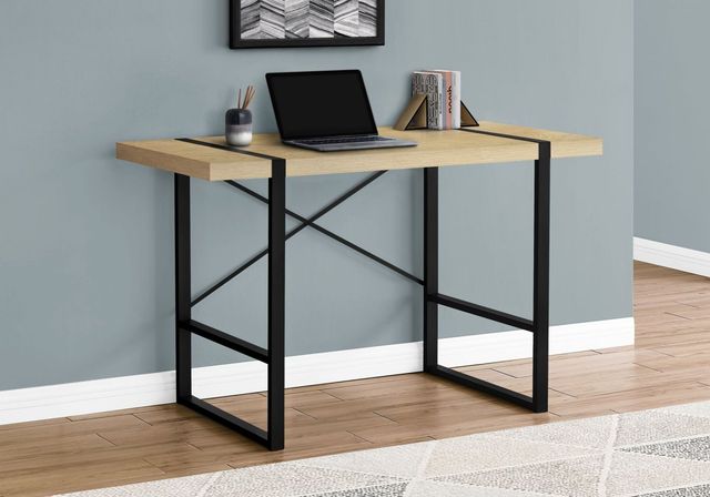 Monarch Specialties Inc. Natural Computer Desk-0