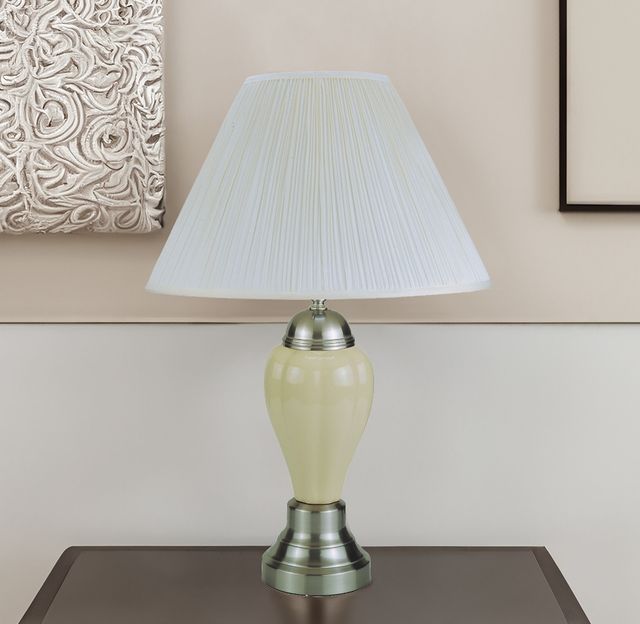 Crown Mark Ivory Table Lamp-1