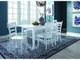 John Thomas Furniture® Hampton Pure White Dining Table-1