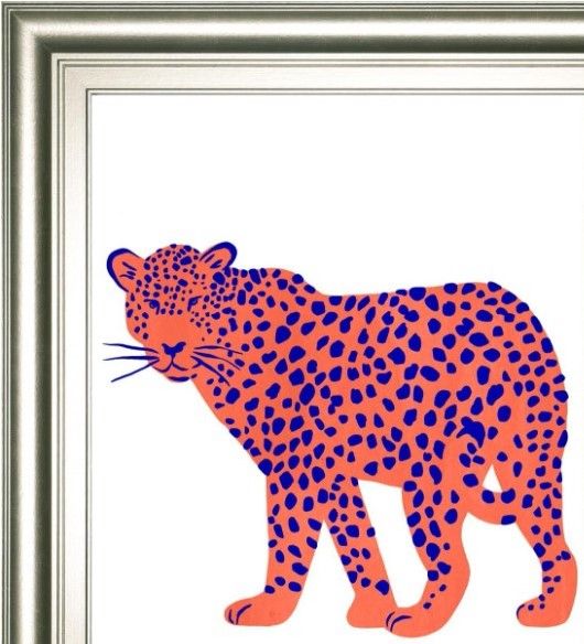 Classy Living Emma Scarvey Bright Leopard Wall Art-1