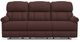 La-Z-Boy® Pinnacle Burgundy Power Reclining Sofa with Headrest and Lumbar-0