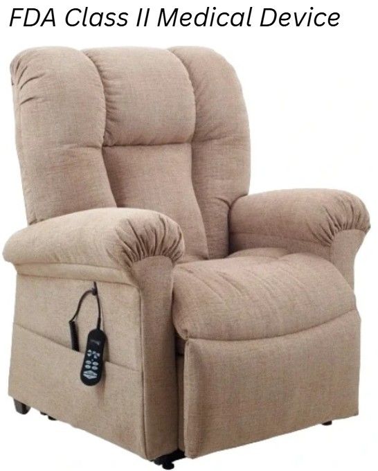 UltraComfort™ Sol Almond Medium/Large Power Recliner-0