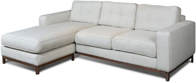 Horizon Home® Valerie 2-Piece Beige Sectional Sofa Set