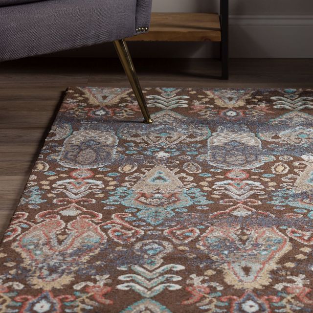Dalyn™ Rug Company Geneva Chocolate 5'x8' Area Rug-1