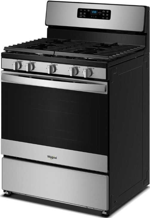Whirlpool® 30” Stainless Steel Freestanding Gas Range with Crispy Mode and Griddle Zone-2