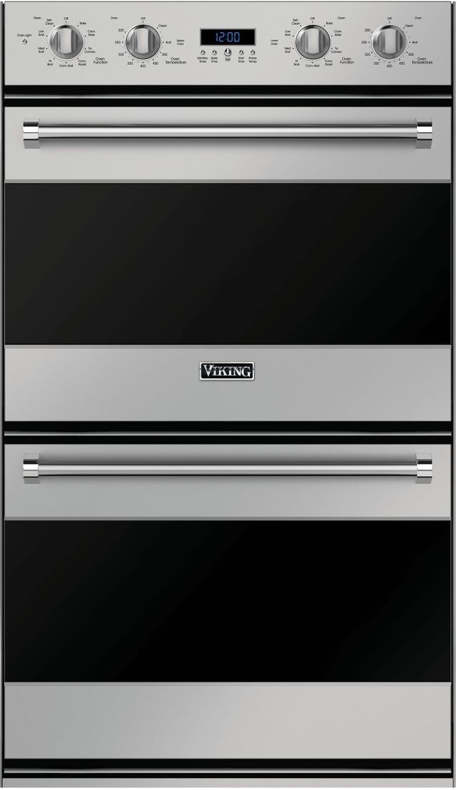 Viking® 3 Series 30" Stainless Steel Electric Built In Double Oven