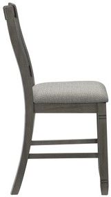 Mazin Furniture Granby Coffee/Antique Gray Counter Height Dining Table-3