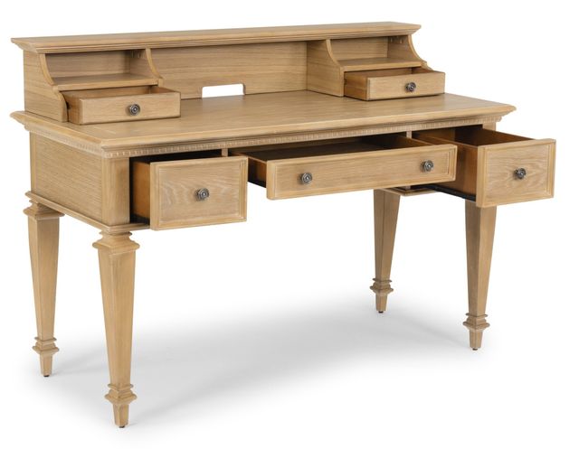 homestyles® Manor House Brown Desk with Hutch-2