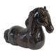 A & B Home Antique Black Horse Statue-0