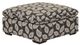 Dynasty Furniture Charcoal Ottoman-0