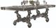 ACME Furniture Versailles Antique Platinum Large Dining Table-0