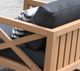 CabanaCoast® Customizable Kensington SOL Teak™ Outdoor Sectional Left Module-4