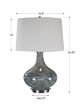 Uttermost Celinda Light Blue Gray Table Lamp-2