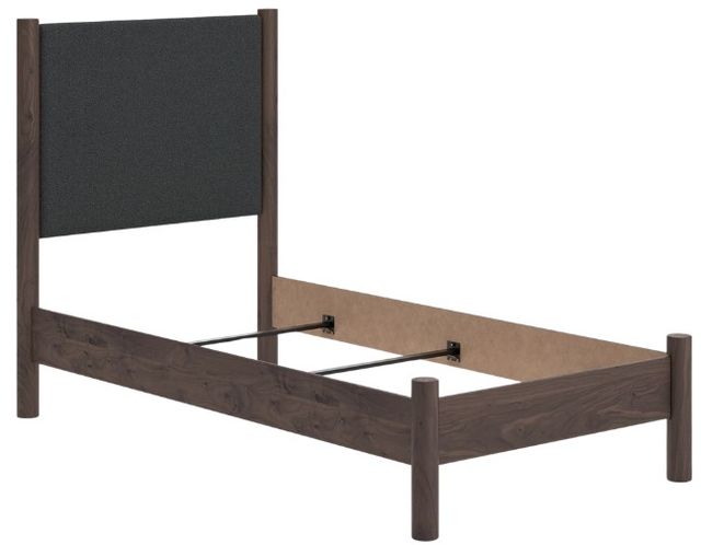 Signature Design by Ashley® Cadmori Brown Youth Twin Upholstered Panel Bed-1