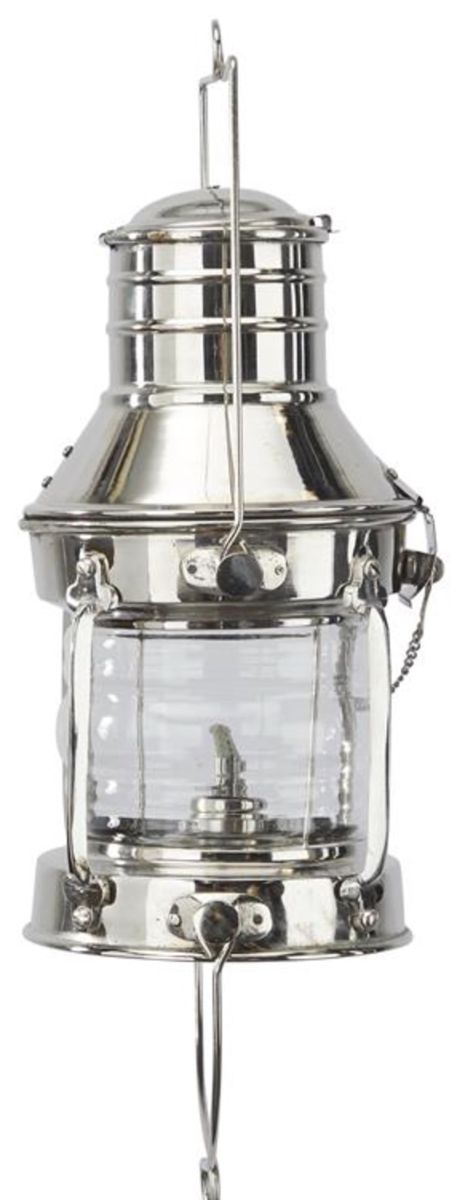 Deco Marche Silver Candle Lantern-1