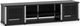 Salamander Designs® Synergy Model 248 AV Cabinet-Black/Aluminum-0