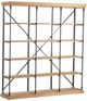 Crestview Collection La Salle Natural Bookshelf-0