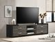 Crown Mark Brant Black/Gray TV Stand-1