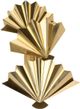 Chelsea House Left Facing Dancing Fan Polished Sconce -0