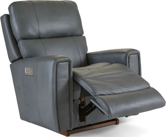 La-Z-Boy® Apollo Smoke Power Rocking Recliner with Headrest and Lumbar-2