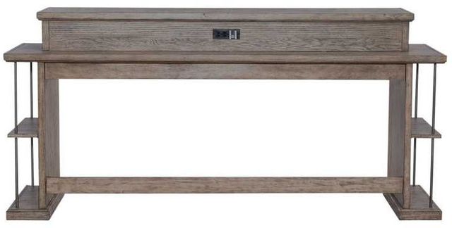 Liberty Furniture City Scape Burnished Beige Console Bar Table-2