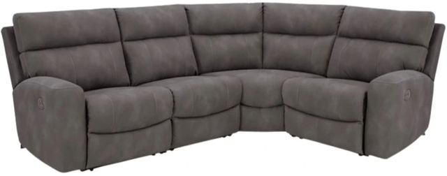Signature Design by Ashley® Next-Gen DuraPella 4-Piece Slate Power Reclining L-Shape Sectional-0