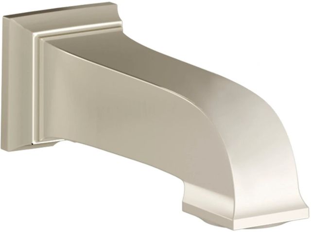 American Standard Town Square® S Polished Nickel Slip-On Non-Diverter Tub Spout-0