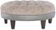 Bradington-Young Customizable Tufted Round XL Ottoman-1