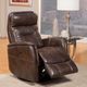 Parker House® Gemini 2-Piece Truffle Power Swivel Glider Reclining Chair Set-4
