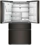Whirlpool® 36" 22 Cu. Ft. Black Stainless Finish Counter Depth French Door Refrigerator with Nugget Ice-1