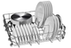 Bosch 300 Series 24" Stainless Steel Built In Dishwasher-3