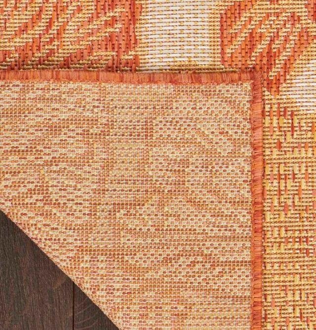 Nourison Home™ Garden Oasis Coral 5'x7' Style 1 Area Rug-3