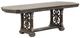 Furniture of America® Promenade Dark Brown Dining Table-0