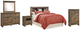 Signature Design by Ashley® Trinell 5-Piece Brown Full Bookcase Headboard Bedroom Set-0