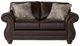 Hughes Furniture® Ridgeline Brownie Loveseat-0