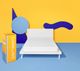 Simmons 8" Medium Firm Gel Memory Foam Mattress In A Box - Queen-3