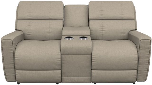 La-Z-Boy® Apollo Platinum Power Reclining Loveseat with Console and Headrest-1