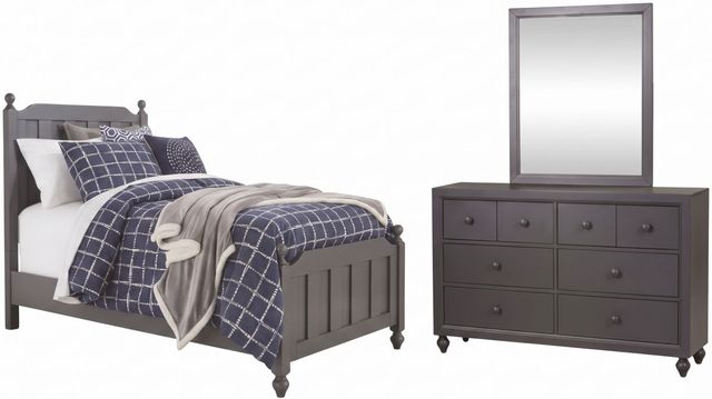 Liberty Furniture Cottage View 3-Piece Dark Gray Youth Twin Bedroom Set-0