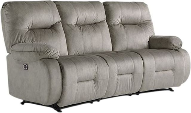 Best® Home Furnishings Customizable Brinley Power Reclining Space Saver® Sofa with Tilt Headrest-2