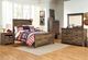 Signature Design by Ashley® Trinell Brown Full Panel Bed-1