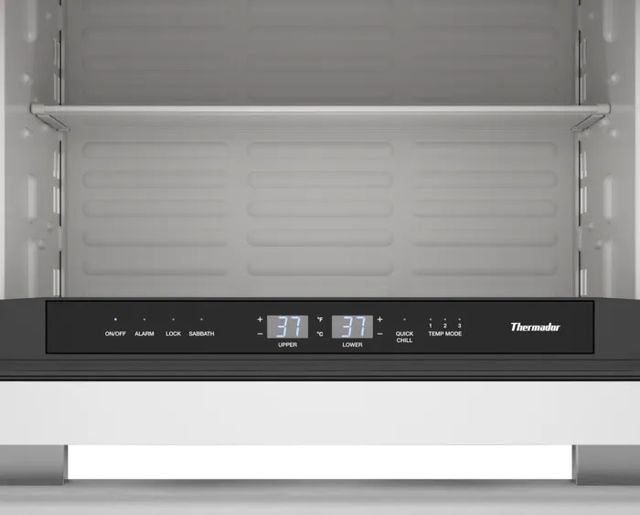 Thermador® Freedom® 24'' 4.4 Cu. Ft. Stainless Steel Under Counter Double Drawer Refrigerator-3