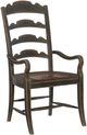 Hooker® Furniture Hill Country Twin Sisters Anthracite Black Dining Arm Chair-0